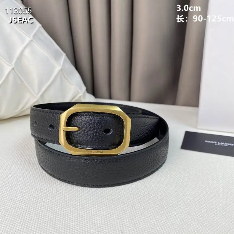 YSL belt 30mmX90-125cm 8L01